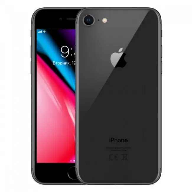 Buy Refurbished Apple iPhone 8 (64GB) in Black (Dual-SIM)