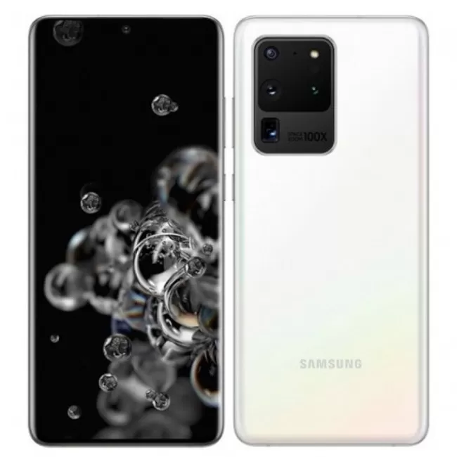 Buy Refurbished Samsung Galaxy S20 Ultra 5G (128GB) in Cloud White