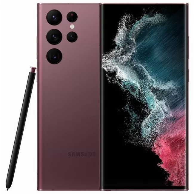 Buy Refurbished Samsung Galaxy S22 Ultra 5G (128GB) in Burgundy Buy Refurbished Samsung Galaxy S22 Ultra 5G (128GB) in Burgundy